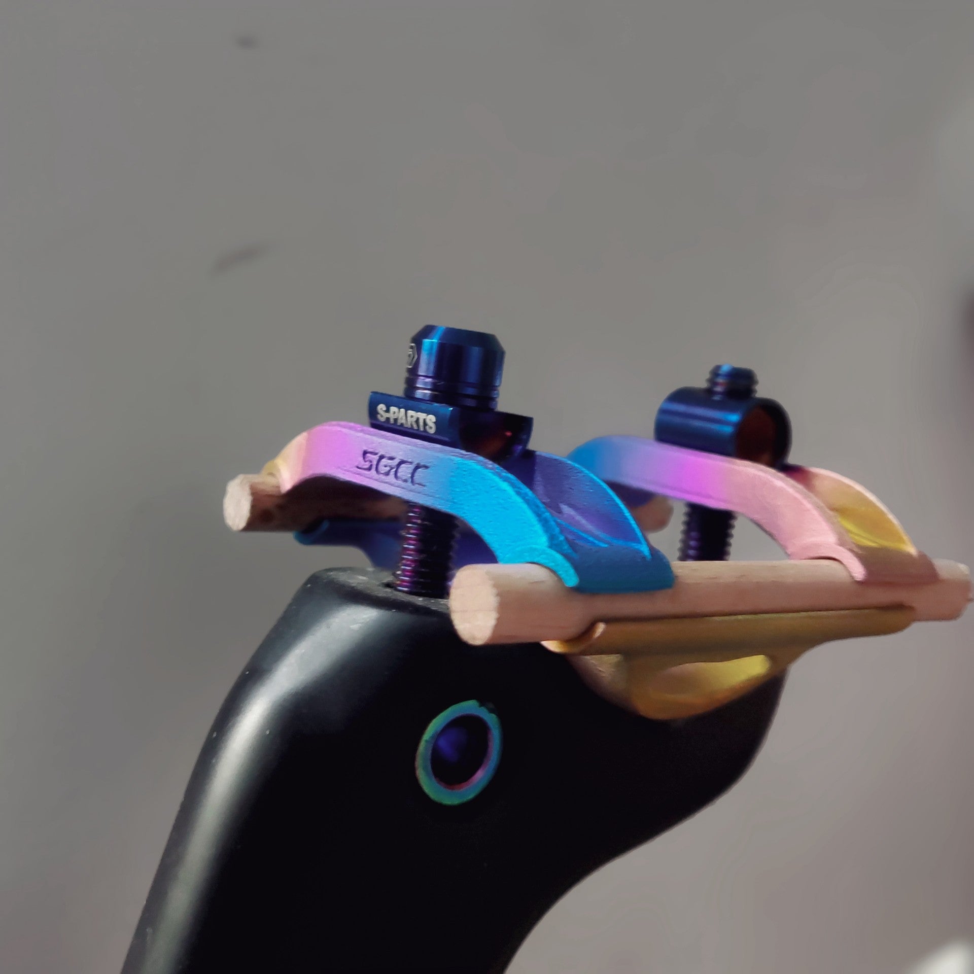 Quick Titanium Saddle Clamp Kit｜22g Ultra-Light｜Compatible with Quick Pro & All Quick Models｜Multiple Colors
