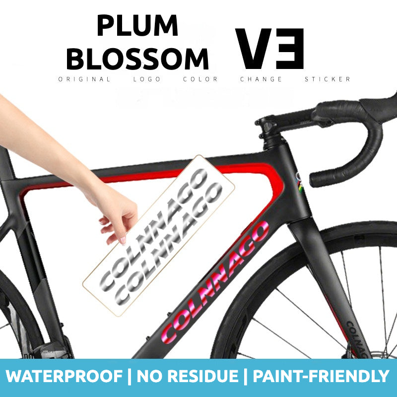 Colnago Y1RS 다운튜브 로고 컬러 데칼｜방수 및 UV 내성｜맞춤 옵션 가능