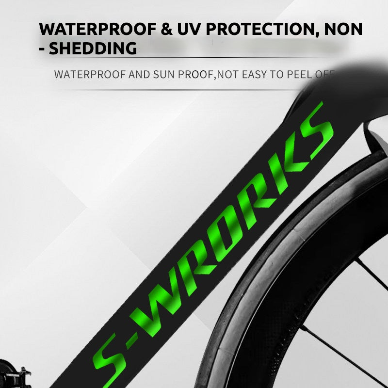 Specialized S-Works SL7 Frame Logo Color Change Decal Sticker | Waterproof Custom Road Bike Frame Decal