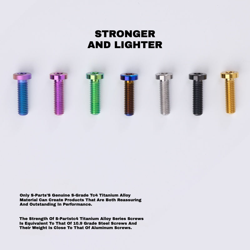 S-PARTS Titanium Seatpost Clamp Wedge Bolt for SL8 / SL7 / SL6 / Venge – Lightweight & Durable Upgrade