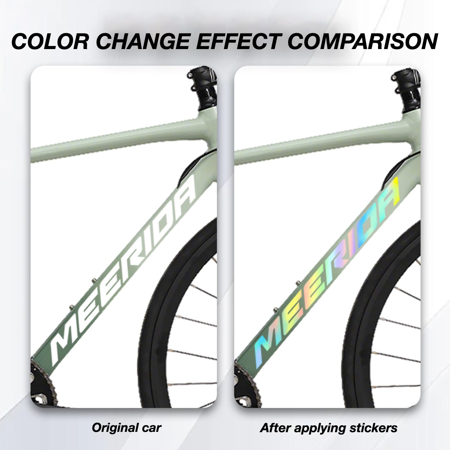 Custom OEM Logo Decals for 2024–2025 Merida Scultura 95D Road Bike Frame | Waterproof Overlay Stickers