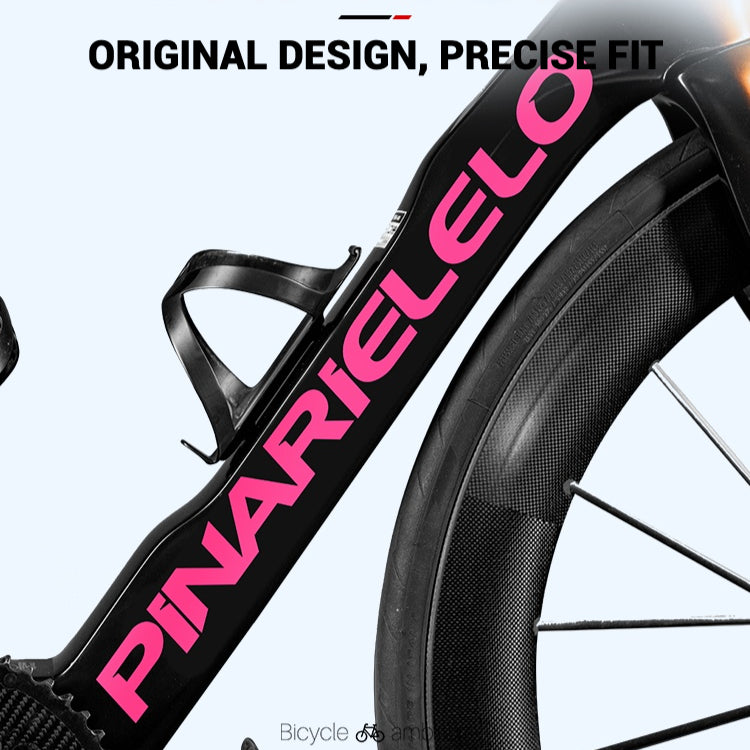 2025 Pinarello DOGMA F Factory Logo Color Change Decal Set｜Downtube + Chainstay Stickers (Multiple Colors)