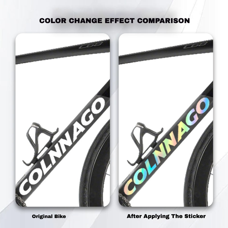 Down Tube Color Decal Compatible with Colnago C68 Frame｜Multiple Colors｜Road Bike Custom Sticker