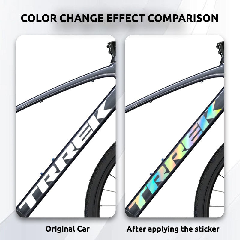 Trek FX 3 Frame Decal Sticker Kit – Logo Color Change for Trek FX3 Hybrid Fitness Bike
