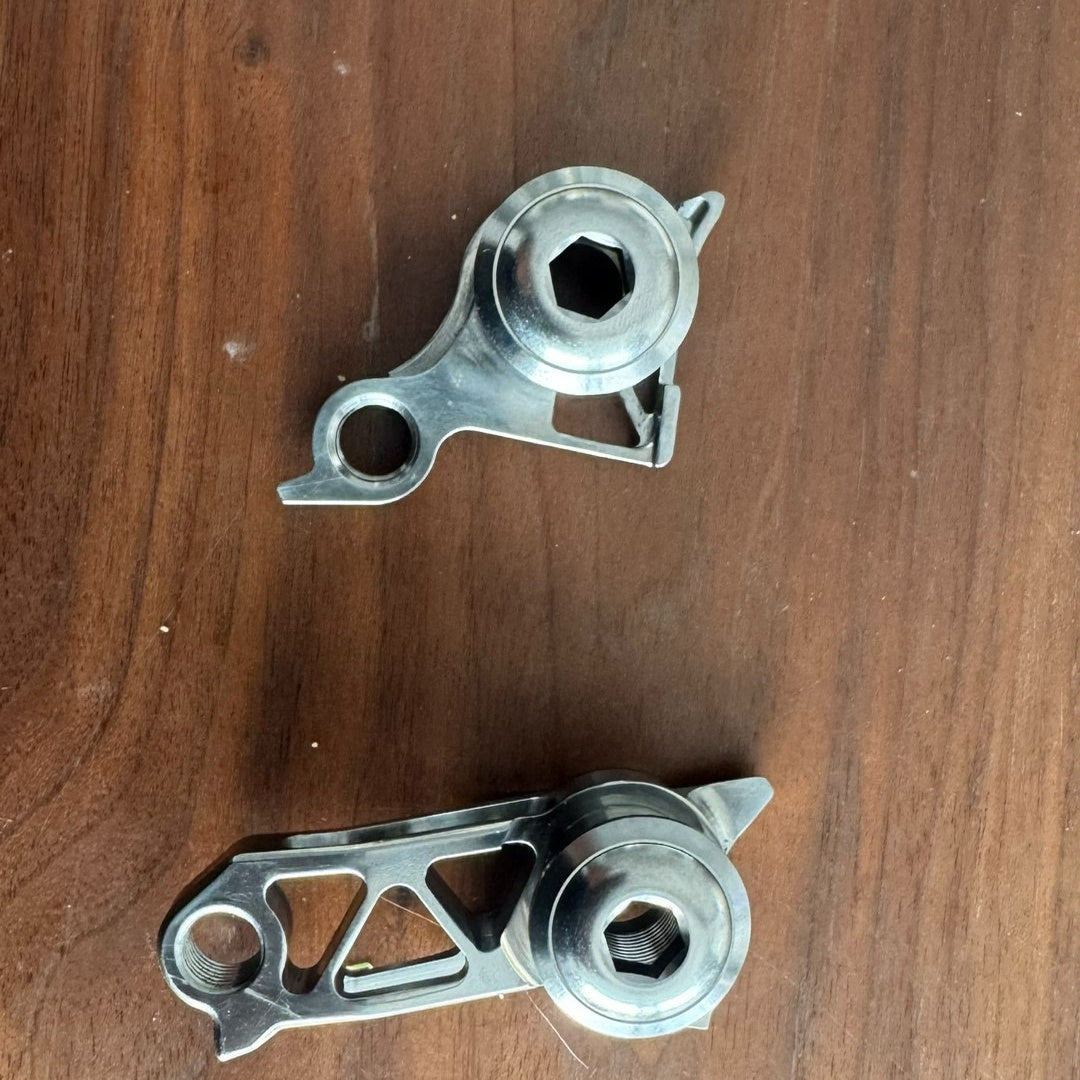 TC4 Titanium UDH Rear Derailleur Hanger for Road Bikes | CNC Machined | M12 x 1.0