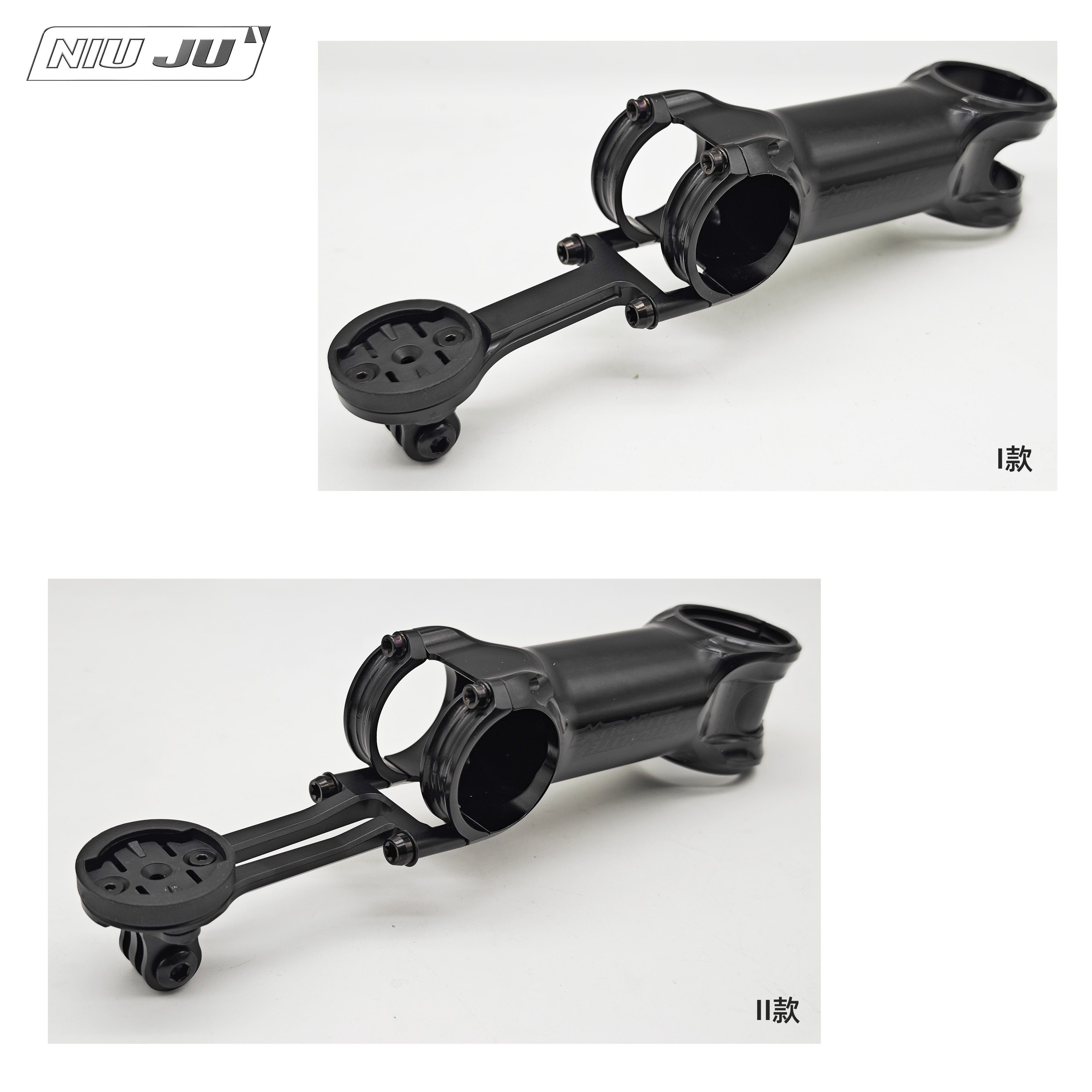 Extralite HyperStem HyperStealth Computer Mount | Lightweight Garmin Aero Bike Mount Extension