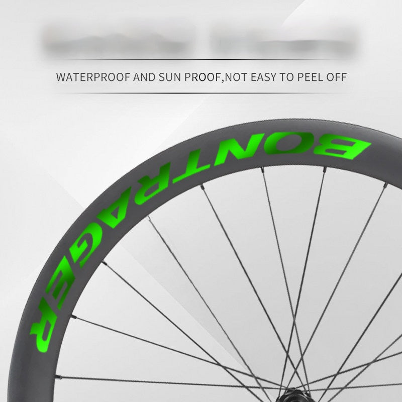Bontrager Aeolus Pro 51 Decal Stickers | Custom Rim Decals for Carbon Wheelset | Waterproof Vinyl