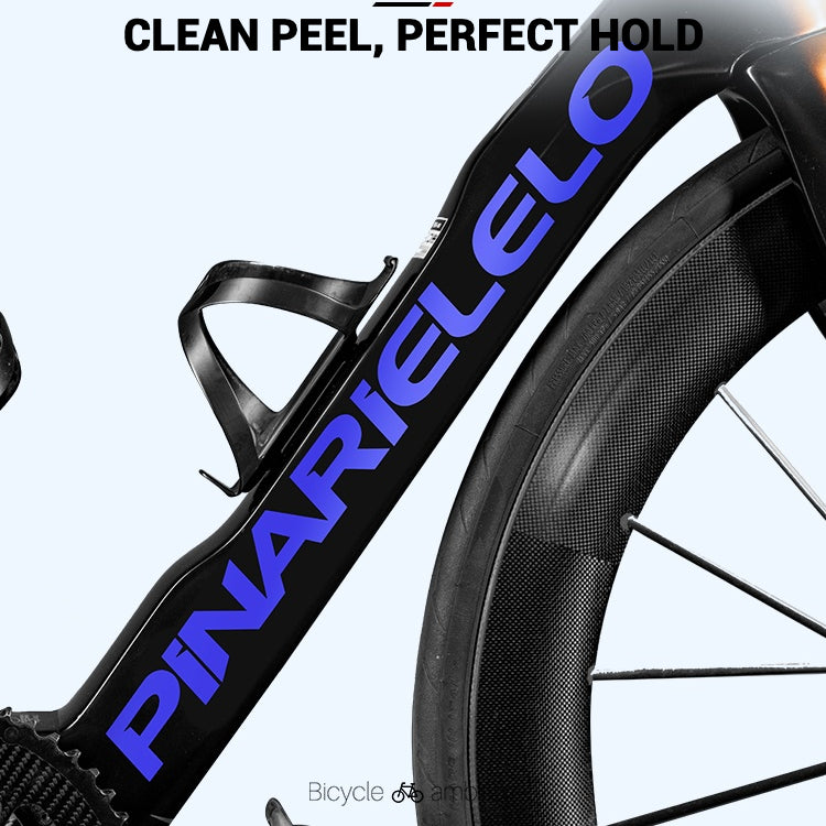 2025 Pinarello DOGMA F Factory Logo Color Change Decal Set｜Downtube + Chainstay Stickers (Multiple Colors)