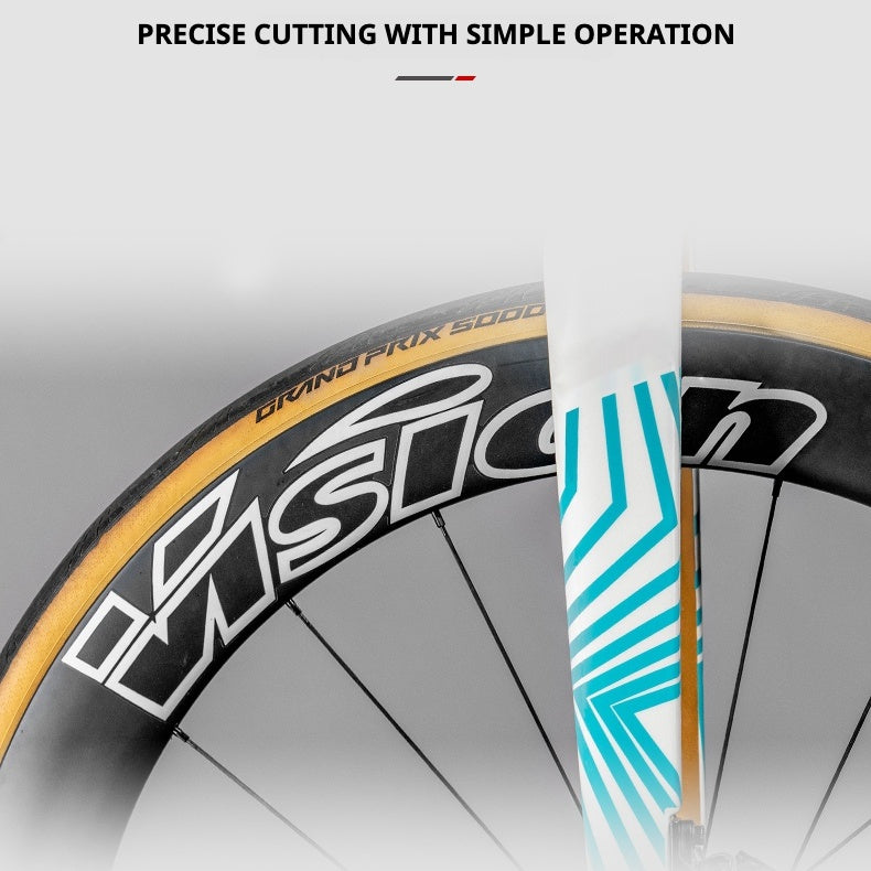 VISION METRON SL60 / SL45 Rim Decal Kit – 1-Wheel Set + 1 Spare Strip (Order 2 for Full Bike)