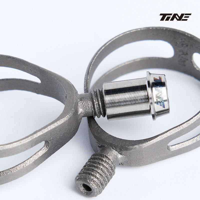 TINE Ultra-Light CNC Titanium Shifter Clamp Ring – Compatible with Shimano, SRAM 12S, Campagnolo 6.8 g per pair