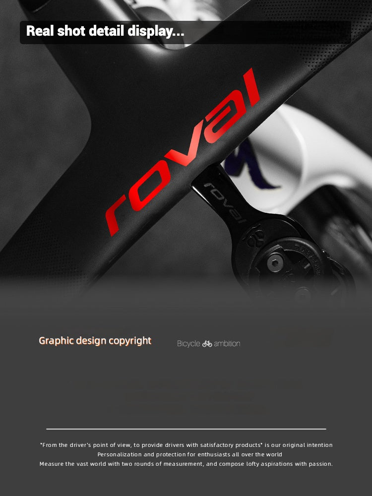 Roval Rapide Handlebar Logo Decal Stickers | Pro Team Edition | 2nd Piece at Half Price