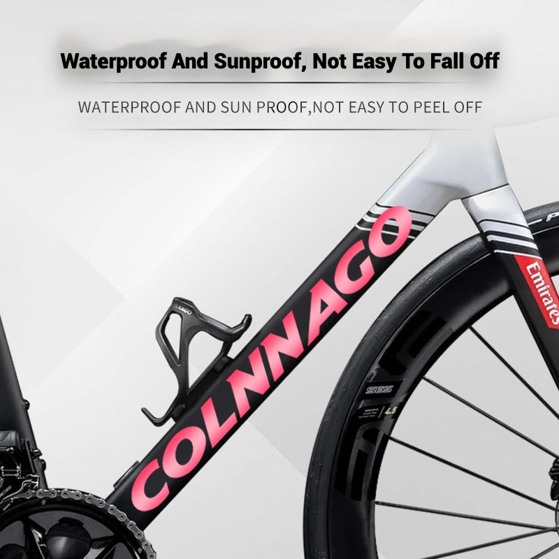 Colnago V5RS Logo Decal Set (2× Downtube + 1× Headtube)｜Custom Frame Color Change Stickers｜35+ Colors