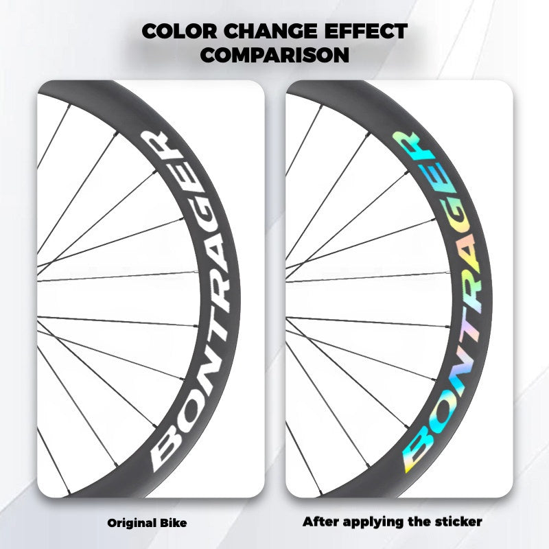 Bontrager Aeolus Pro 51 Decal Stickers | Custom Rim Decals for Carbon Wheelset | Waterproof Vinyl