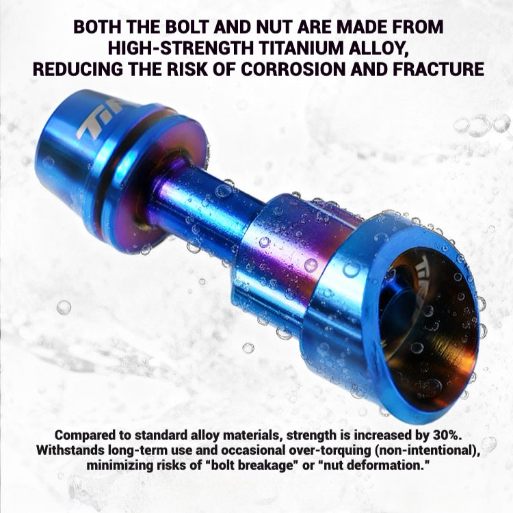 TiNE Titanium Alloy Handlebar Clamp Bolt Kit for Specialized Roval Rapide | M5×18mm Stem Lock Set
