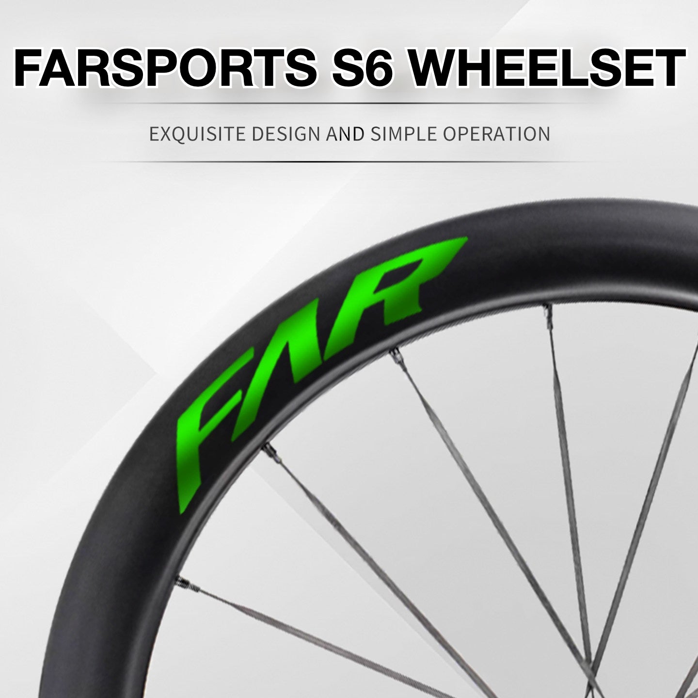 2025 FARSPORTS S6 Wheel Decal Sticker Kit – Logo Cover & Color Change