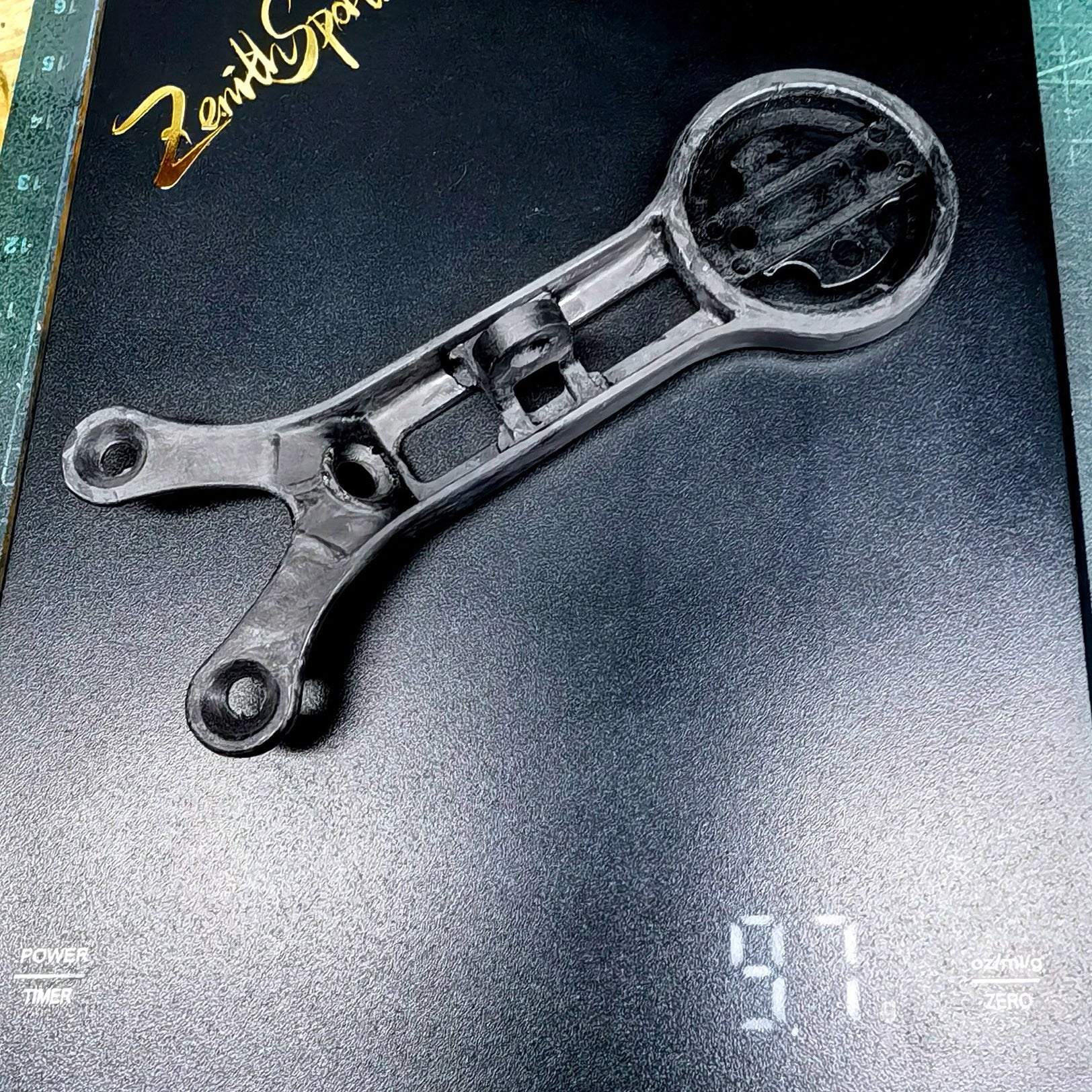 Ultralight Carbon Computer Mount for Bigrock V2 Integrated Handlebar｜10g｜Garmin/Wahoo/Bryton Compatible