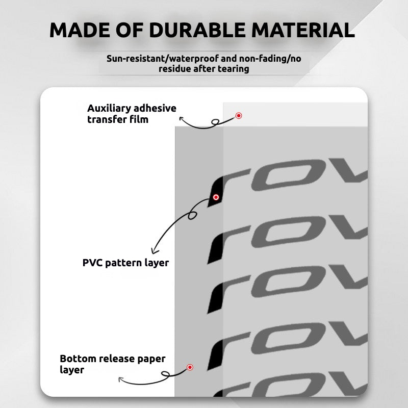 Roval C38 DISC Wheel Decals Sticker Kit for Specialized Roval Carbon Wheels