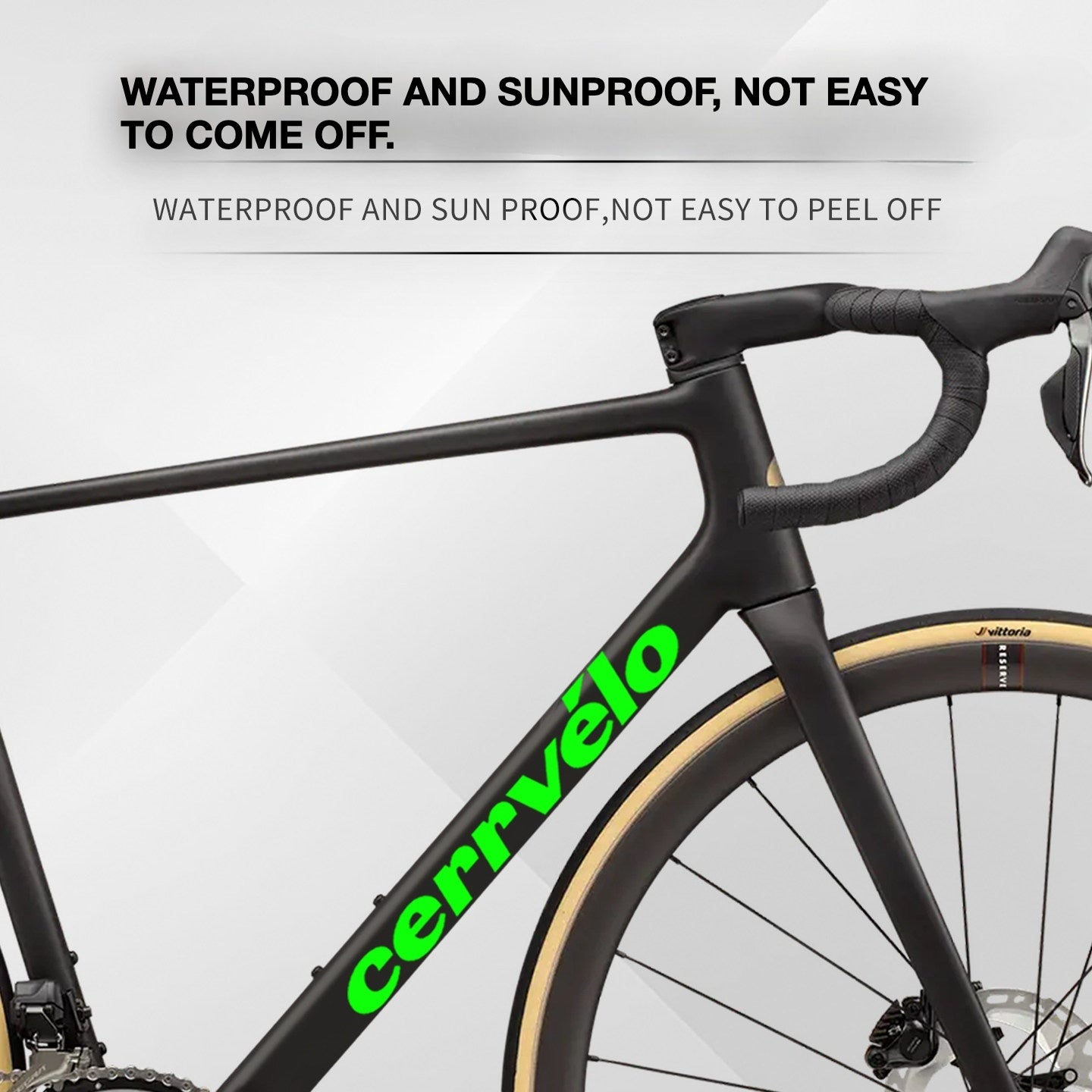 Custom OEM Logo Decals for 2026 Cervélo R5 Road Bike Frame | Waterproof Overlay Stickers(Please leave your frame size in the order notes when placing your order.）