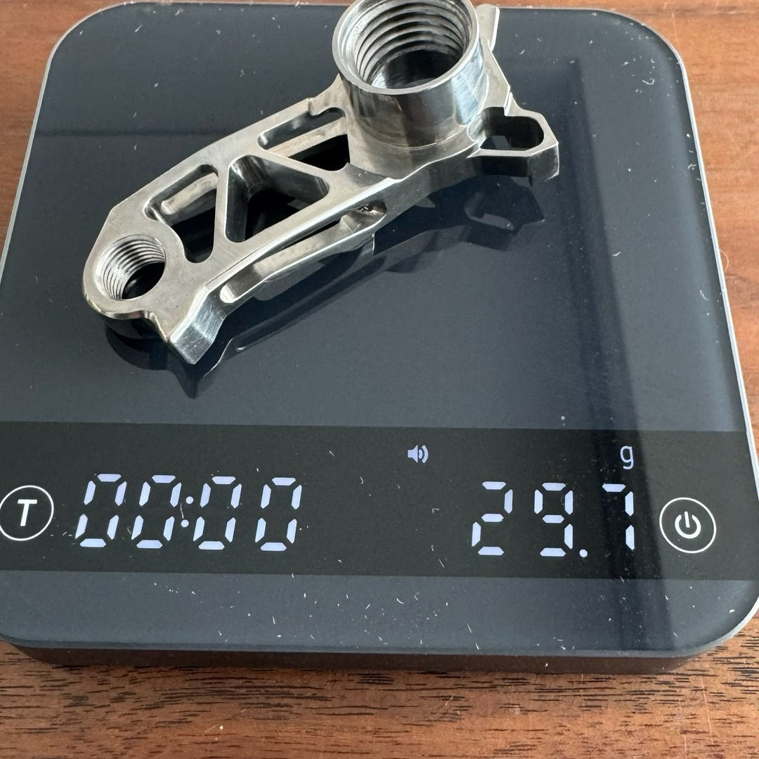 TC4 Titanium UDH Rear Derailleur Hanger for Road Bikes | CNC Machined | M12 x 1.0