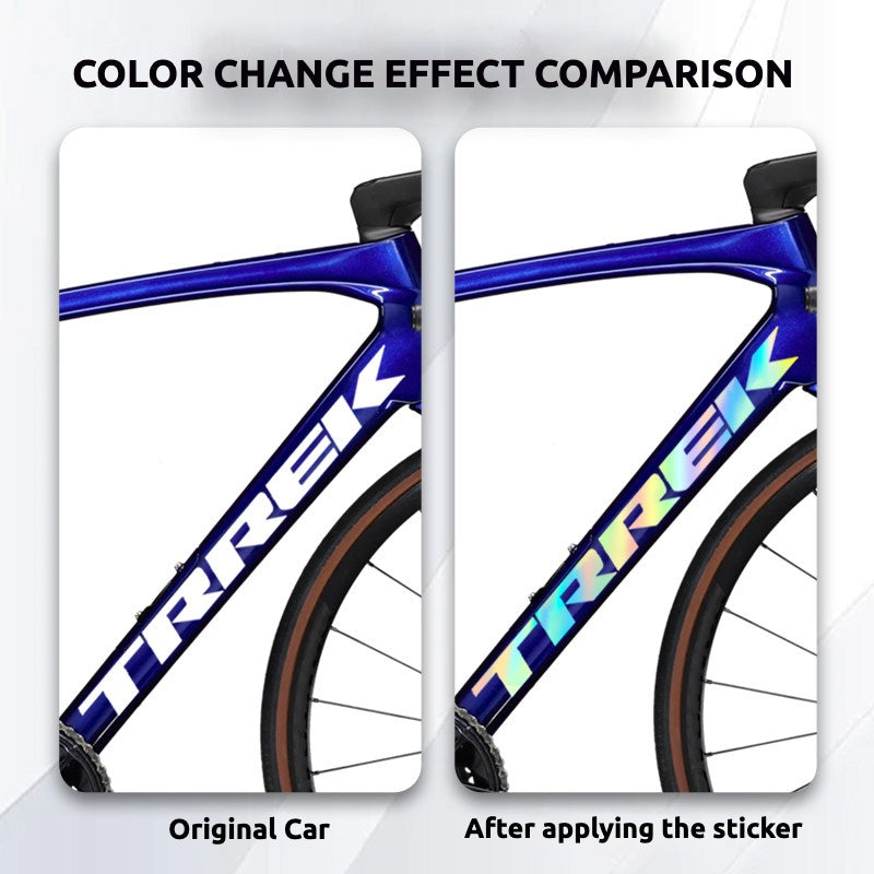 Trek Domane SL Gen 4 Frame Decal Sticker Kit – Logo Color Change Overlay for Domane SL Fourth Generation