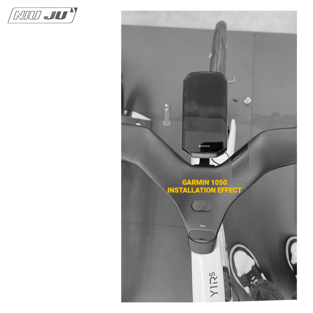 Colnago Y1RS Integrated Alloy Computer Mount | Garmin & Wahoo | Front