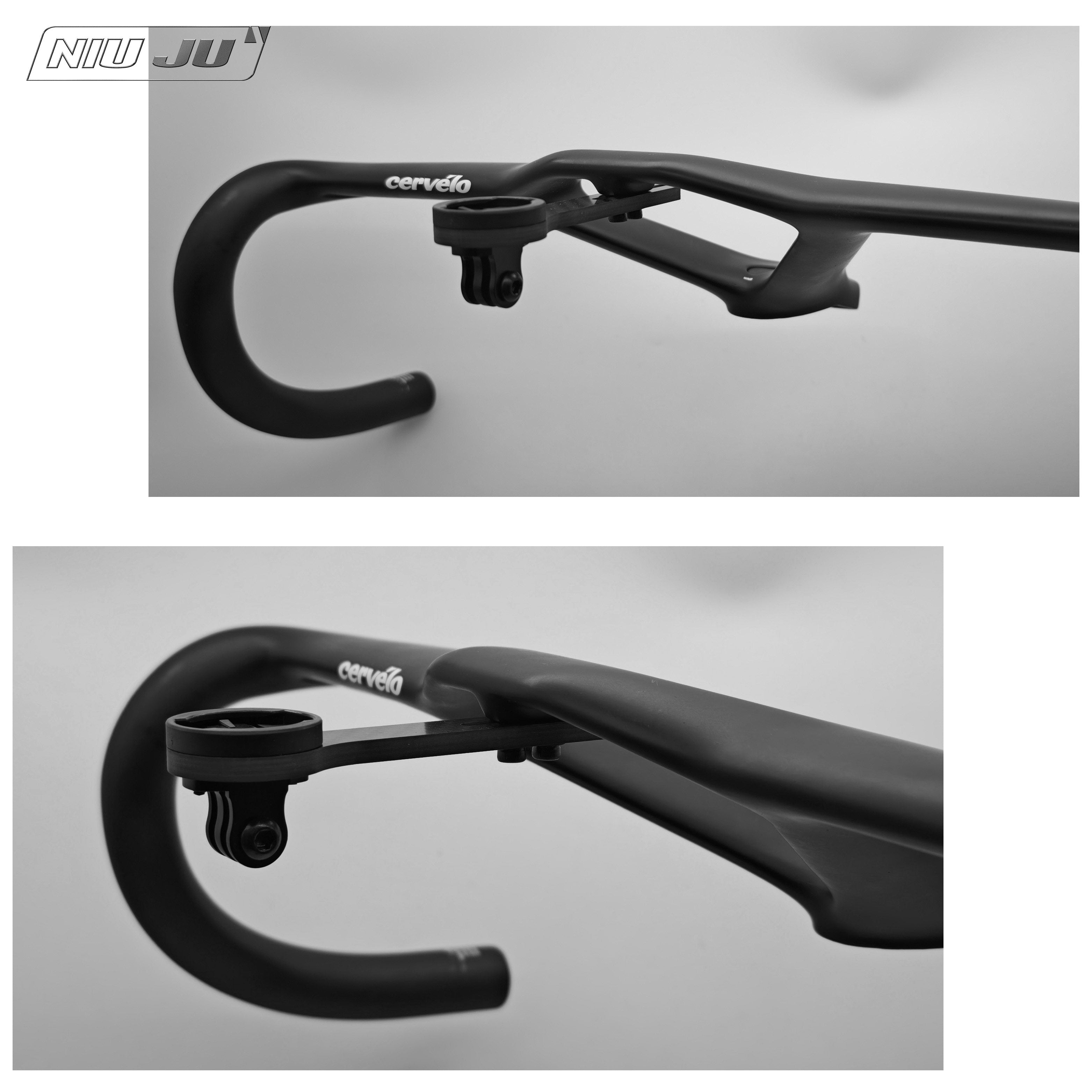 NIUJU  Carbon Computer Mount for Cervelo S5 / R5 / Aspero MY2026+ (HB19 / HB18 / HB16 Bars)