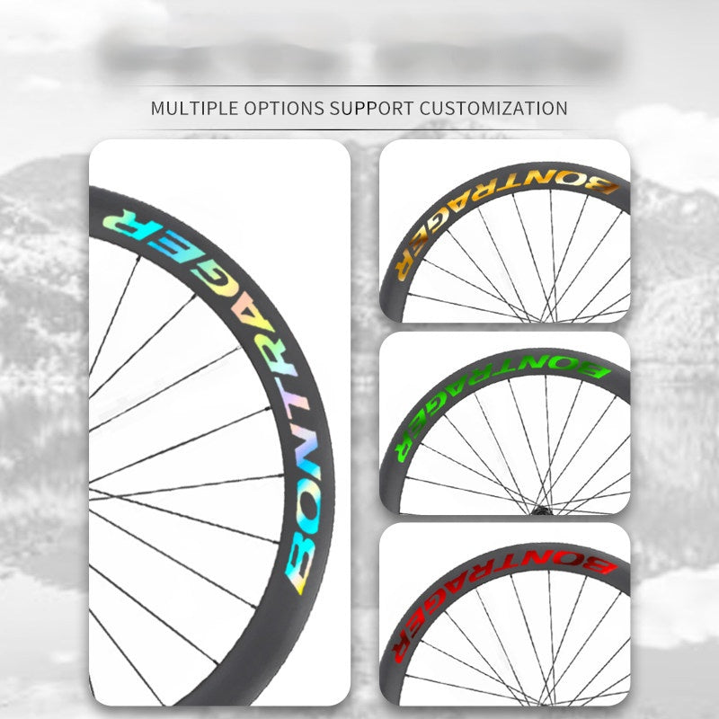 Bontrager Aeolus Pro 51 Decal Stickers | Custom Rim Decals for Carbon Wheelset | Waterproof Vinyl
