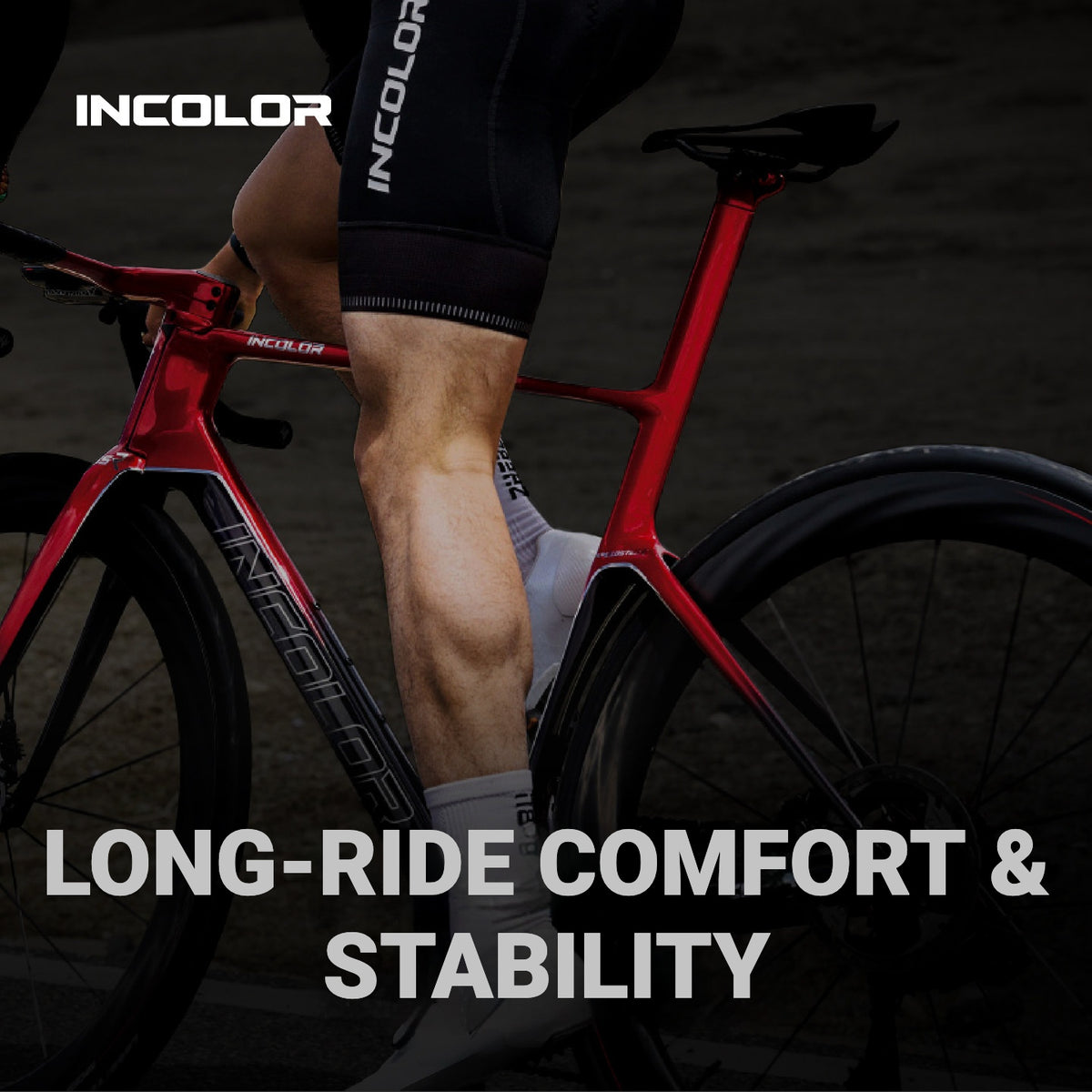 INCOLOR RC-A Alcantara Carbon Saddle | 90g Ultra-Light Short-Nose Road Bike Saddle