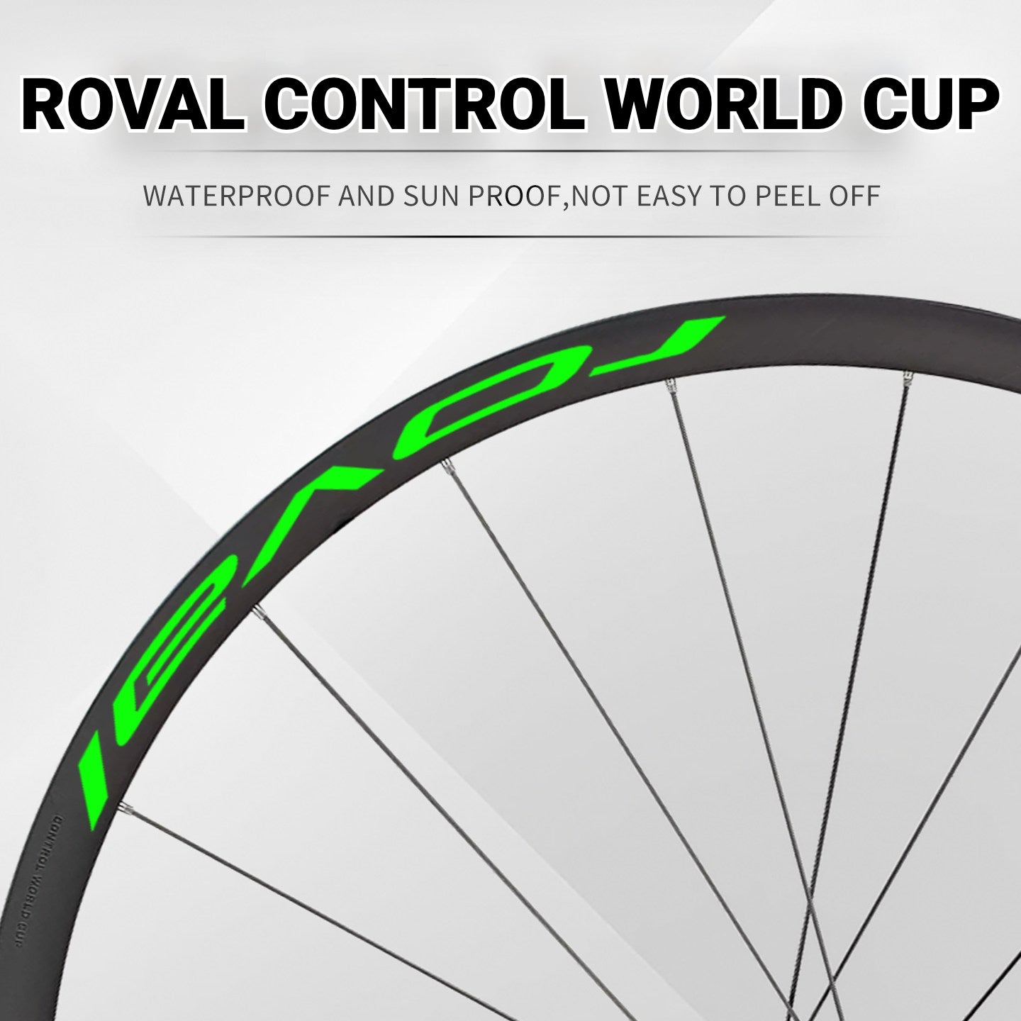 Roval Control 29 MTB Wheel Decals | Custom Logo Color Change Stickers for Carbon Mountain Bike Wheels