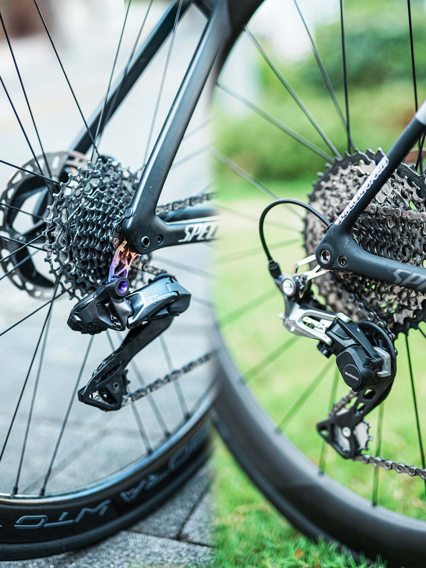 Chaser X Specialized Direct-Mount Rear Derailleur Hanger | TC4 Titanium CNC | Fits Aethos / Tarmac / CruX / Diverge / Roubaix / Shiv TT Disc Brake Frames (Shimano Only, Not Compatible with Allez)