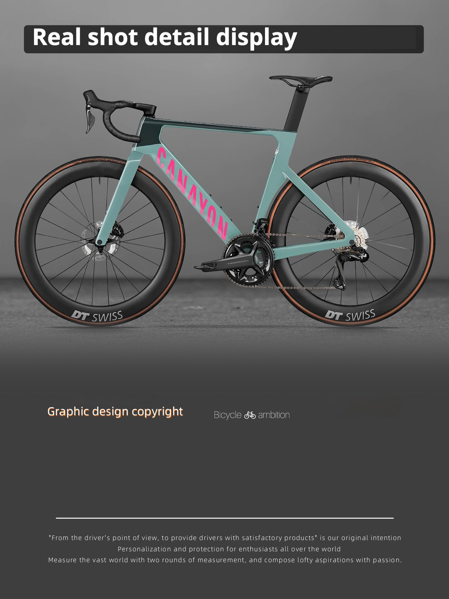 Canyon Aeroad CF SLX 8 Logo Color Change Decal Kit | Waterproof Removable Stickers | 19 Custom Colors