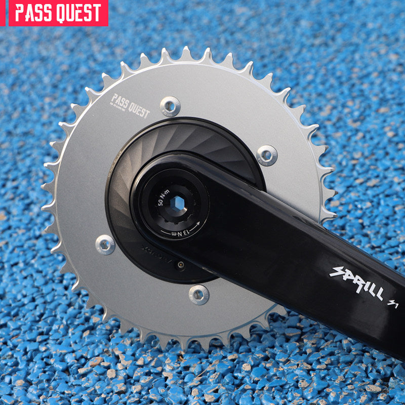 PASS QUEST X110BCD Narrow-Wide Chainring for Shimano 4-Arm Road Cranks | 36T–60T 1x