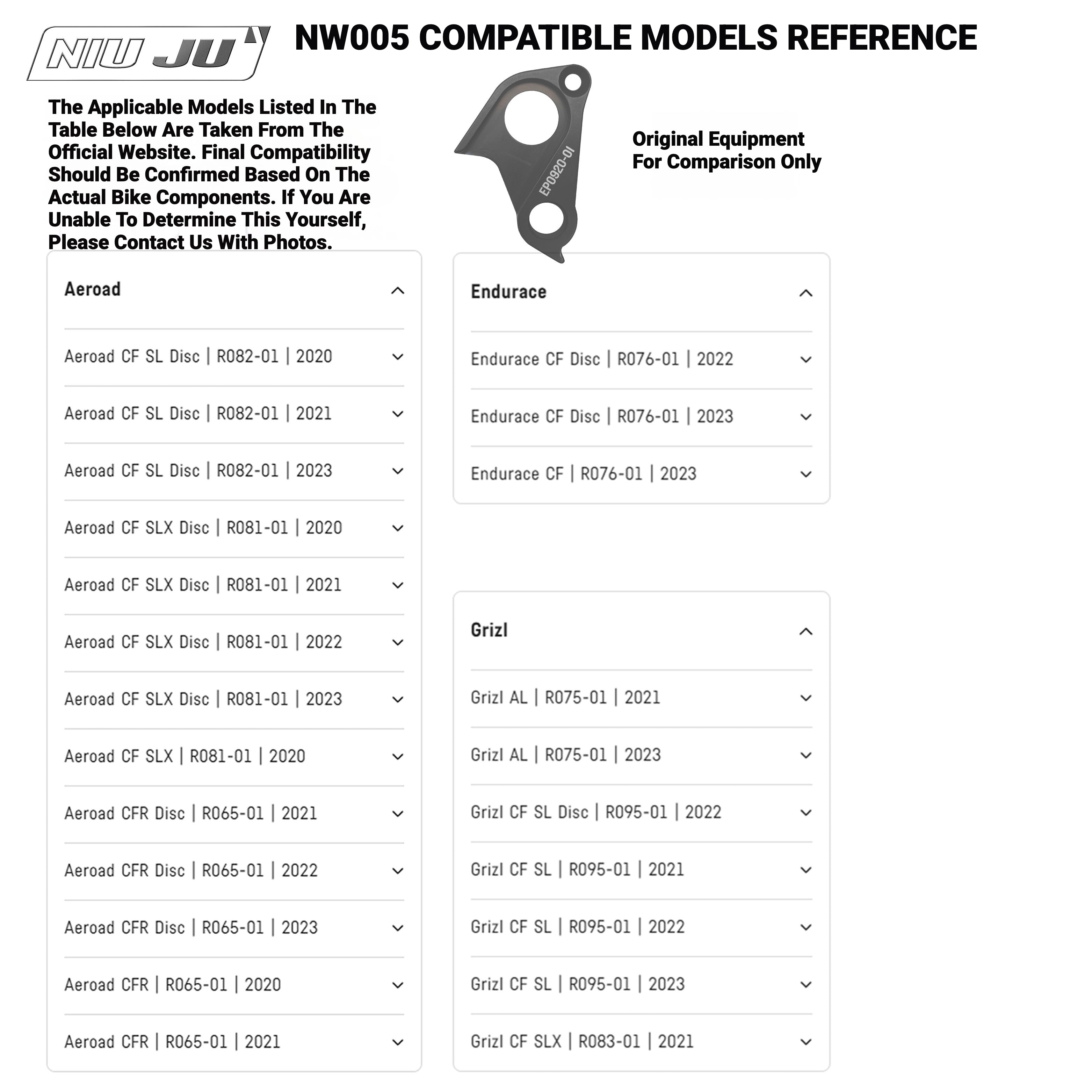Direct Mount Derailleur Hanger for CANYON AEROAD & Ultimate (Thru-Axle Disc)