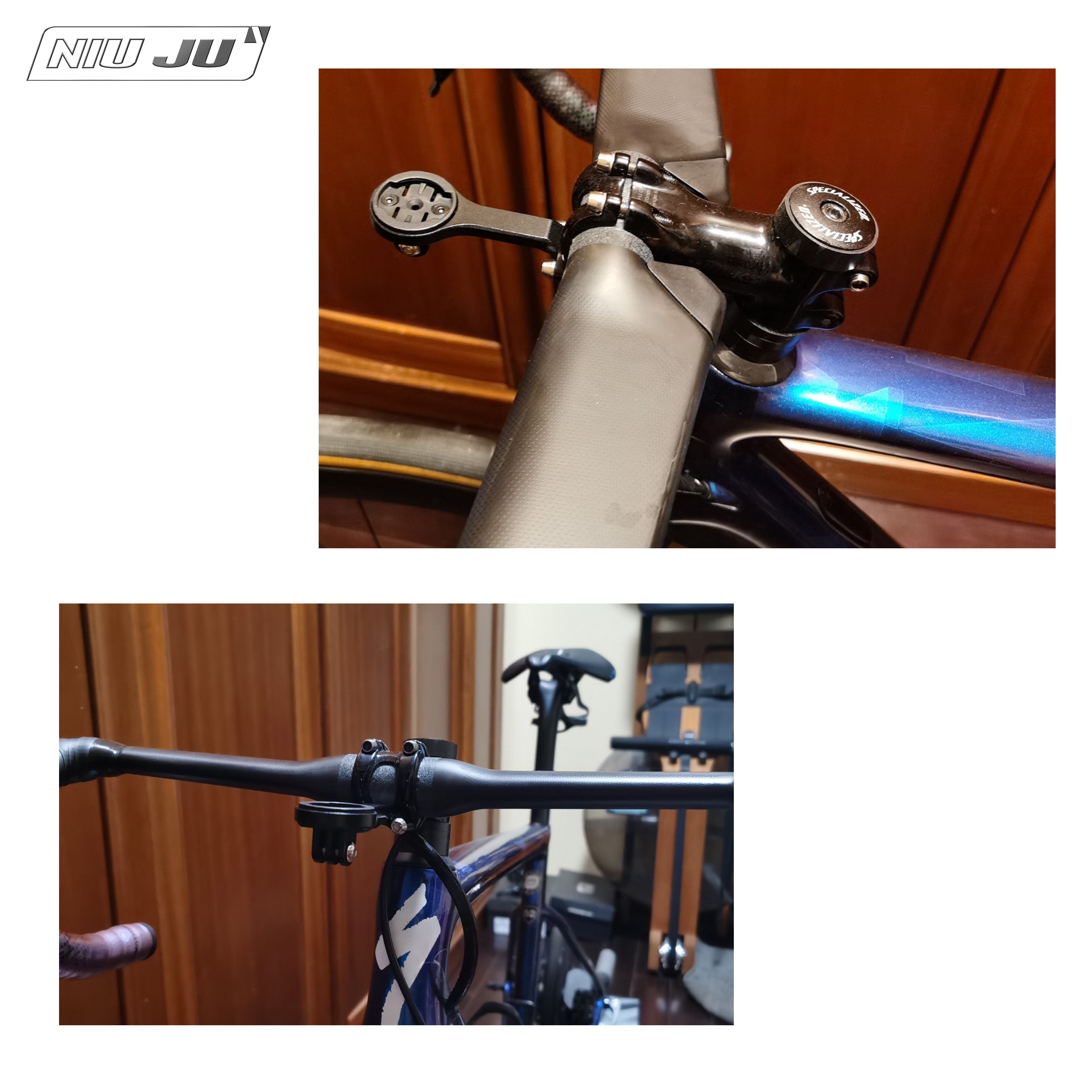 Specialized S-Works SL Alloy Stem Computer Mount for Roval / Garmin / WAHOO