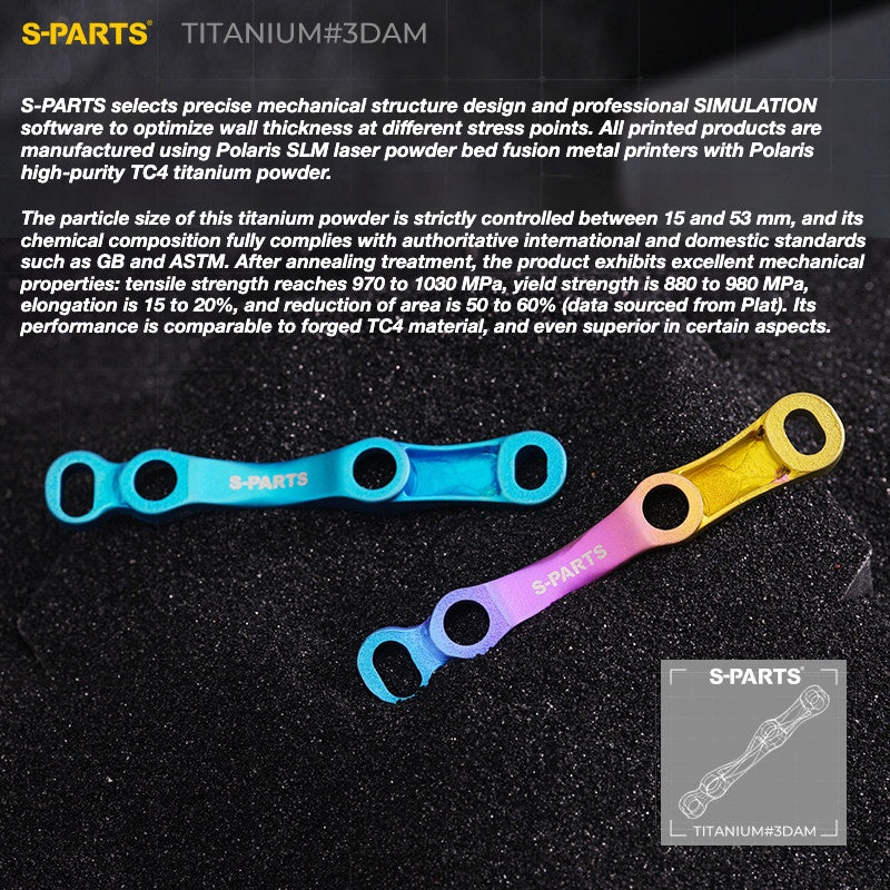 SPARTS R9270 R8150 R7170 Red Force Rival para adaptador de freno de disco de carretera Shimano Sram Perno de montaje ｜Tornillo de fijación de pinza de titanio