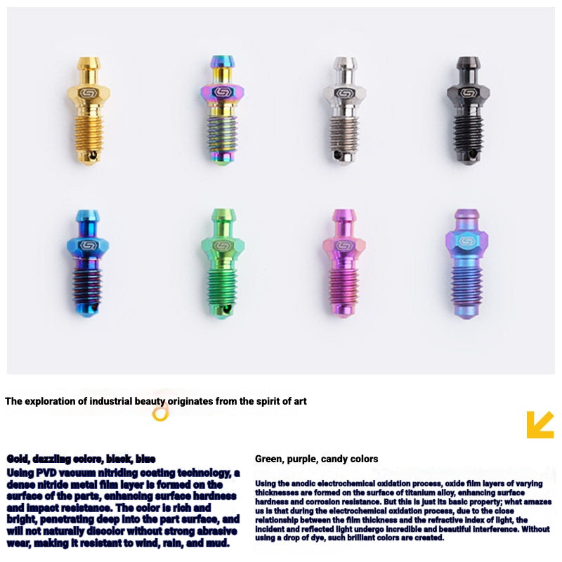 Shimano Dura-Ace R9270 Titanium Disc Brake Bolt Kit