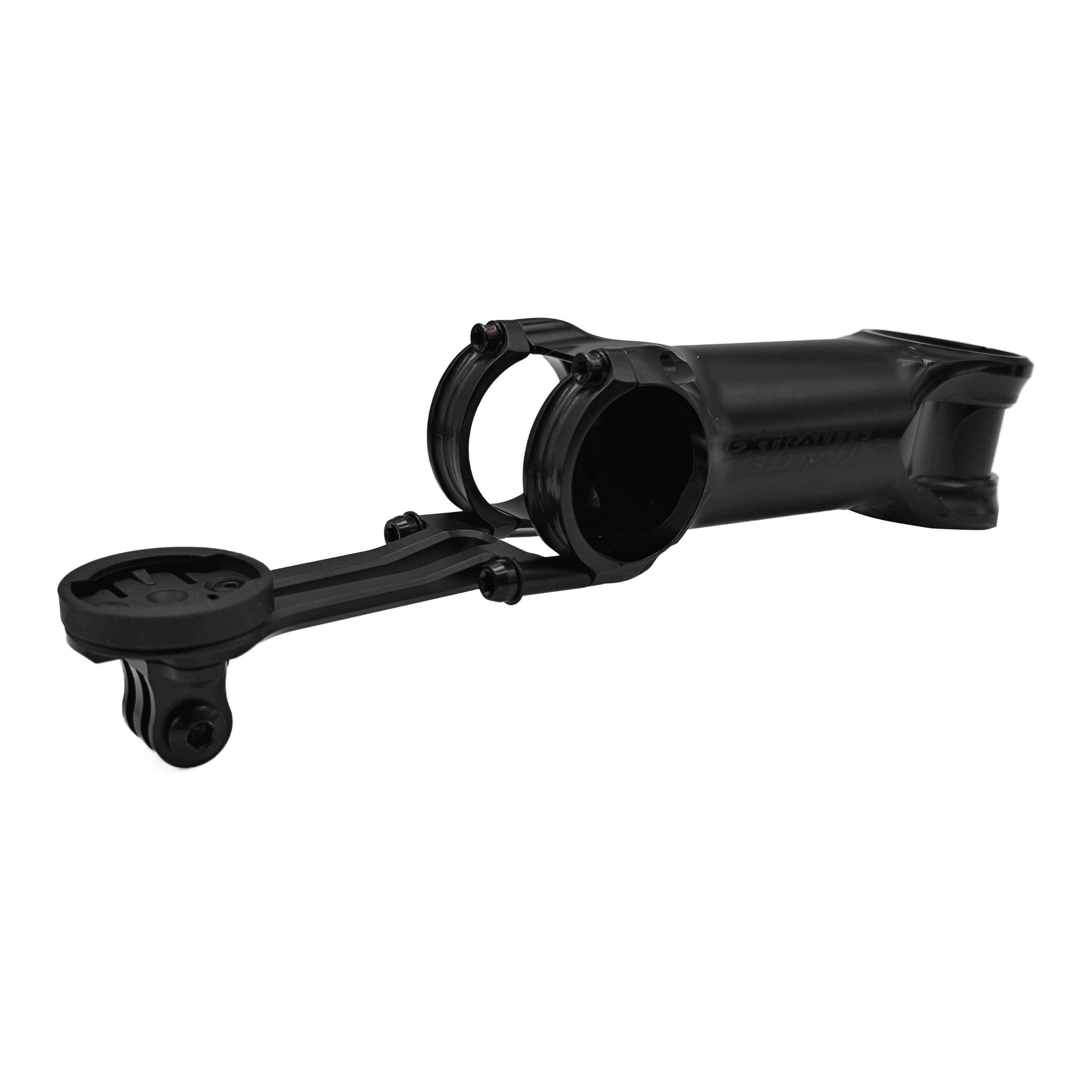 Extralite HyperStem HyperStealth Computer Mount | Lightweight Garmin Aero Bike Mount Extension