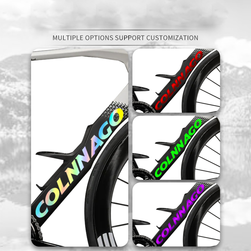 Colnago Y1RS Down Tube Logo Color Decal｜Waterproof & UV Resistant｜Custom Options Available