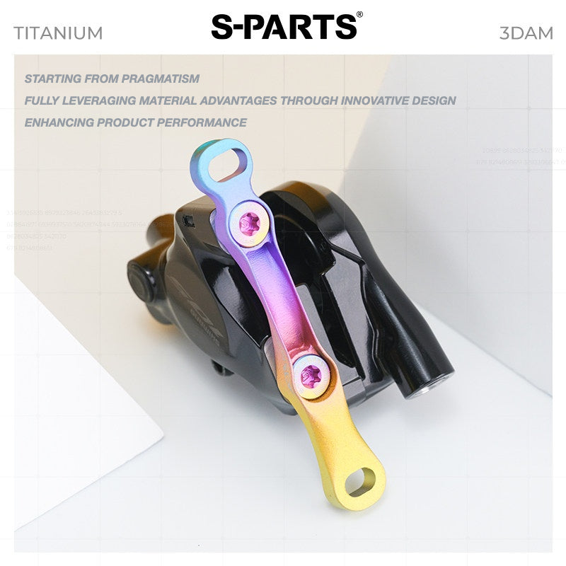 SPARTS R9270 R8150 R7170 Red Force Rival para adaptador de freno de disco de carretera Shimano Sram Perno de montaje ｜Tornillo de fijación de pinza de titanio