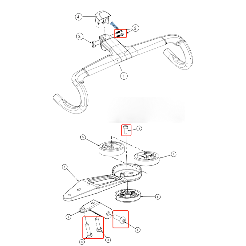 S-PARTS Titanium Bolt Upgrade Kit for Cannondale SuperSix EVO - Ultimate Lightweight and High-Performance Solution