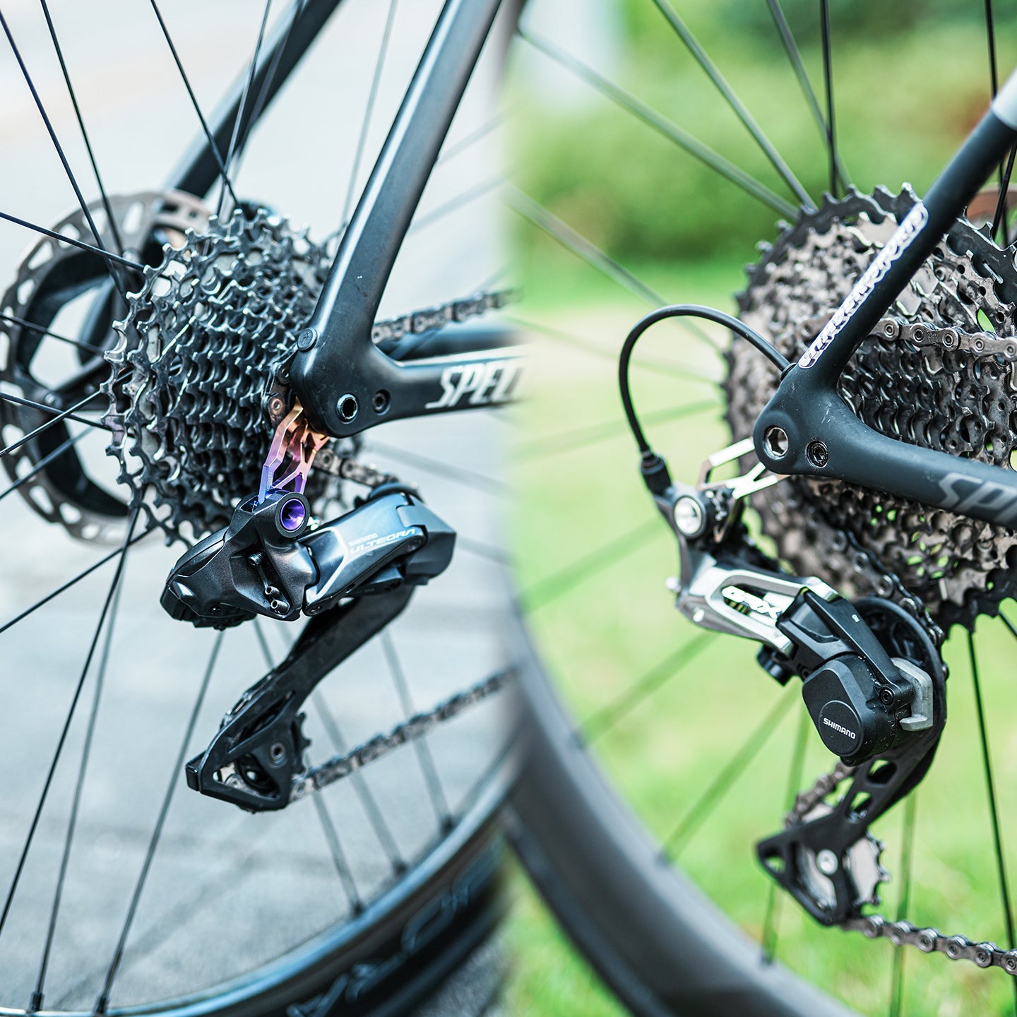 Chaser X Specialized Direct-Mount Rear Derailleur Hanger | TC4 Titanium CNC | Fits Aethos / Tarmac / CruX / Diverge / Roubaix / Shiv TT Disc Brake Frames (Shimano Only, Not Compatible with Allez)