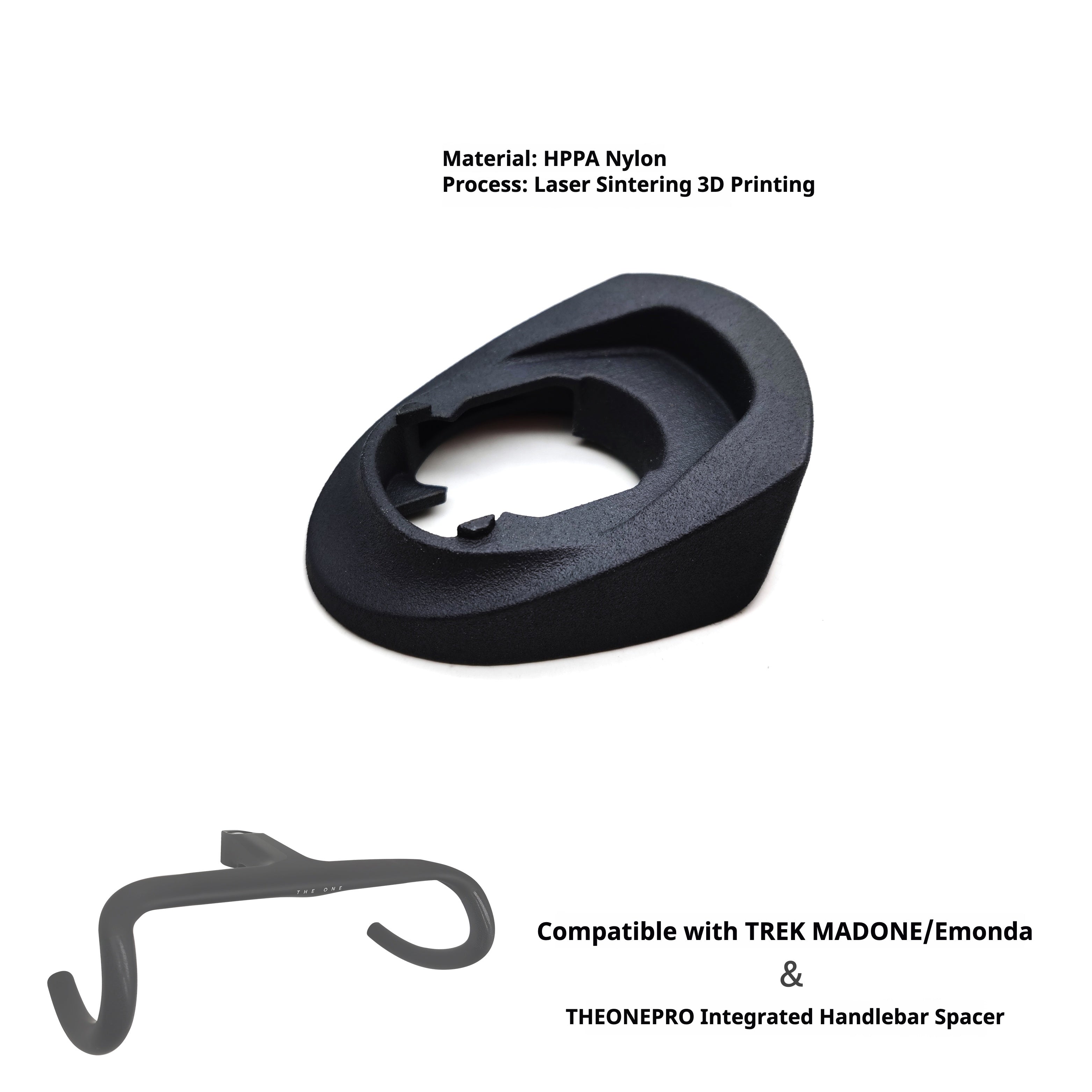 THE ONE PRO Headset Spacer & Integrated Adapter for Internal Cable Routing