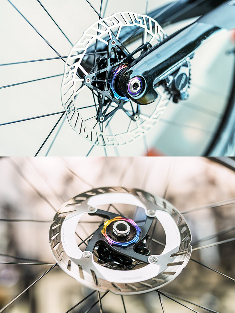 Titanium Campy Centerlock Lockring for Bora Ultra WTO, Fulcrum Hyperon, Shamal Wheelset | Campagnolo Carbon Racing Zero | Grade 5 TC4 CNC 5.2g