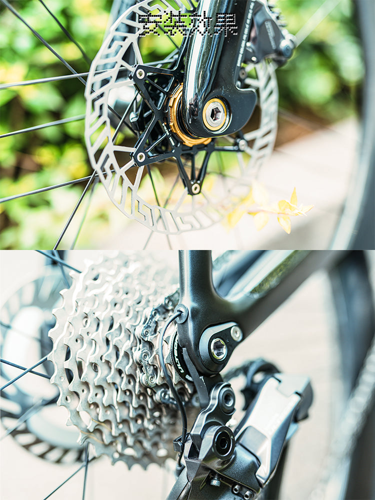 Chaser Ultra-Light Titanium Thru Axle Set – Pinarello DOGMA F-Series Compatible – 34g / Pair