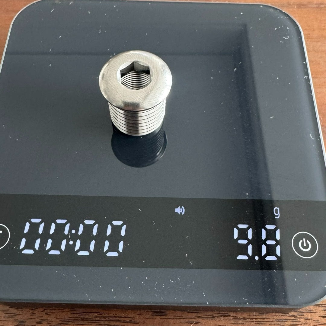 TC4 Titanium UDH Rear Derailleur Hanger for Road Bikes | CNC Machined | M12 x 1.0