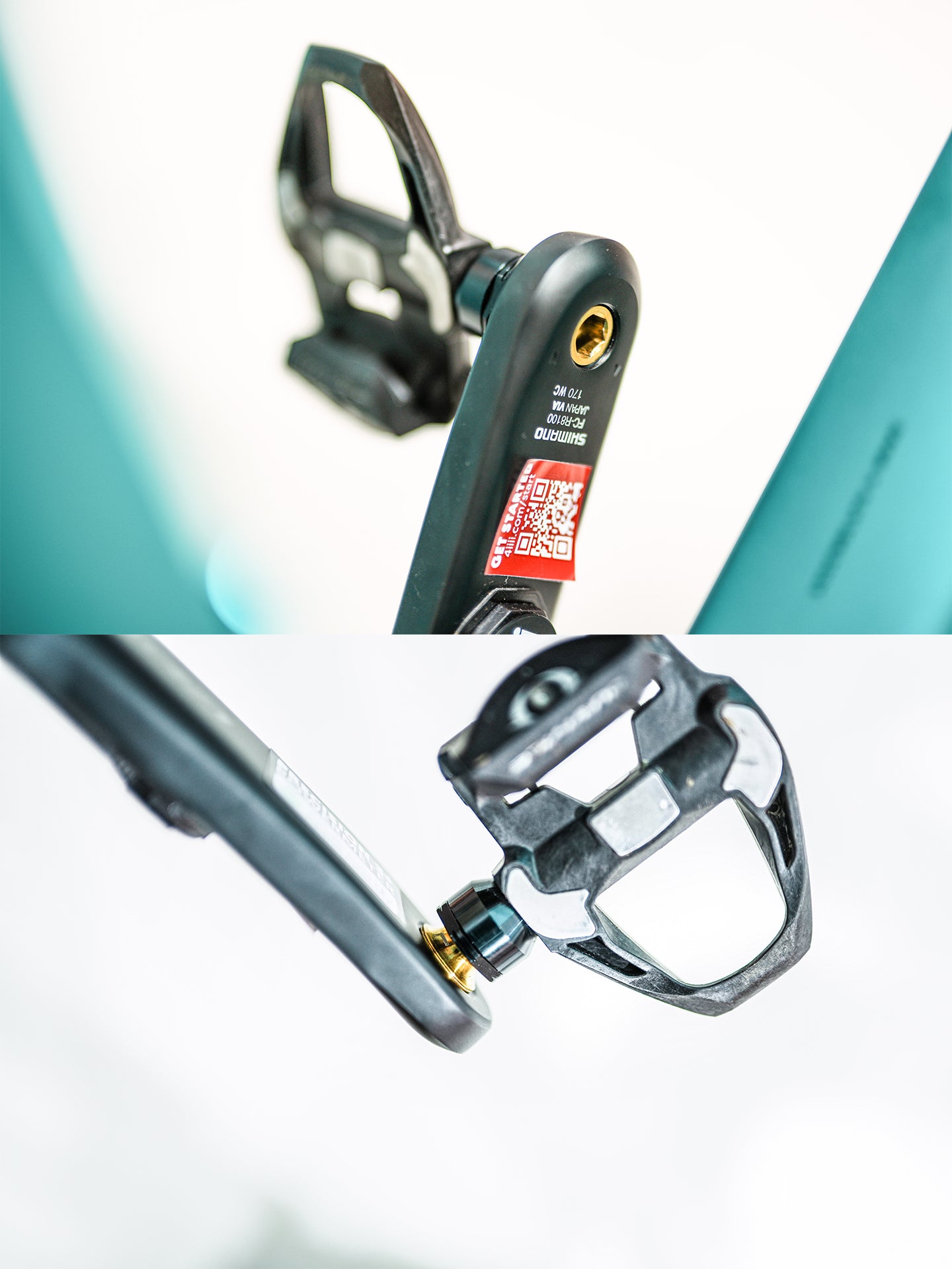 Chaser Titanium Pedal Axle Upgrade Kit for Shimano Dura-Ace R9100 Road Pedals