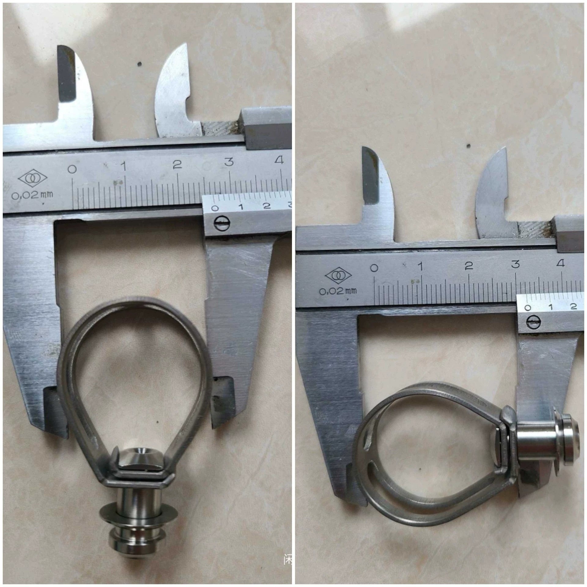 Ultra-Light 15.2g Shimano & Campagnolo & Partial SRAM Shifter Clamp Ring Kit | Hollow TC4 Titanium Bolts