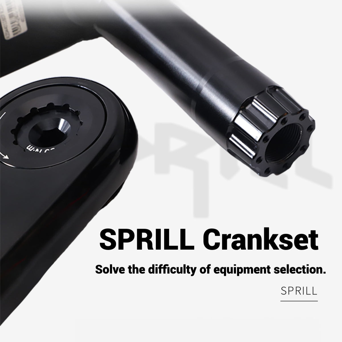 SPRILL High-Strength Carbon Road Crankset | Ultra-Lightweight | EASTON-Compatible with XCADEY Gen2 Power Meter