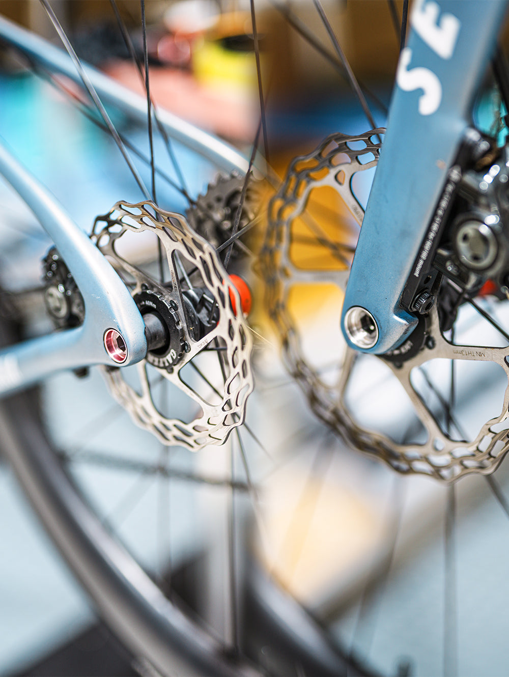 Chaser Ultralight Titanium Thru Axle Set | For SEKA Spear & Exceed Road Bikes (34g)