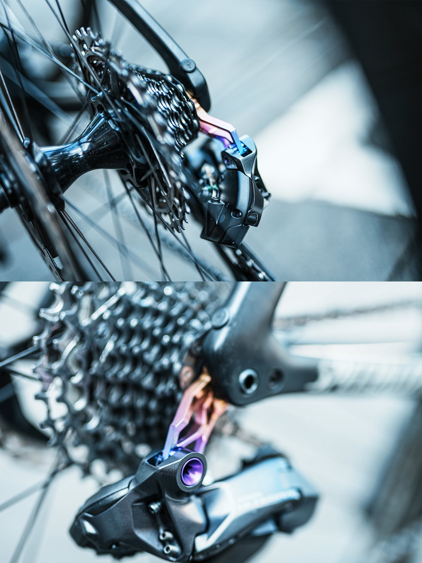 Chaser X Specialized Direct-Mount Rear Derailleur Hanger | TC4 Titanium CNC | Fits Aethos / Tarmac / CruX / Diverge / Roubaix / Shiv TT Disc Brake Frames (Shimano Only, Not Compatible with Allez)